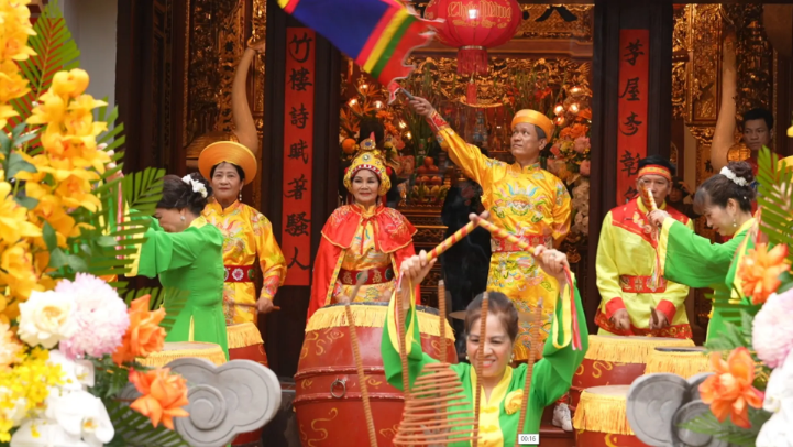 NNƯT Minh Tám trọn đời gắn bó với nhịp trống hội